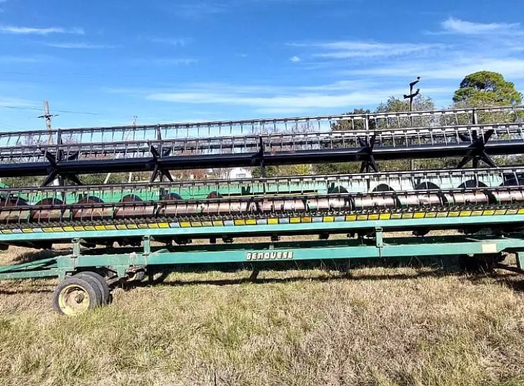 Cosechadora John Deere 9650, año 2008