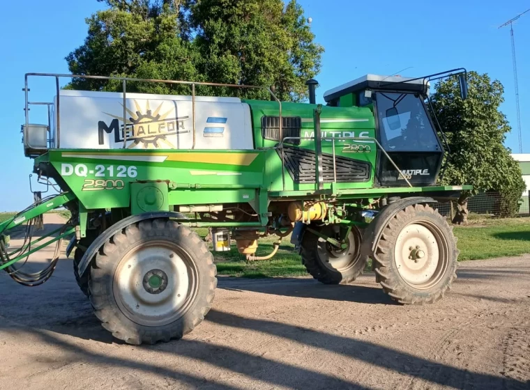 Pulverizadora Metalfor Múltiple 2800, año 2006