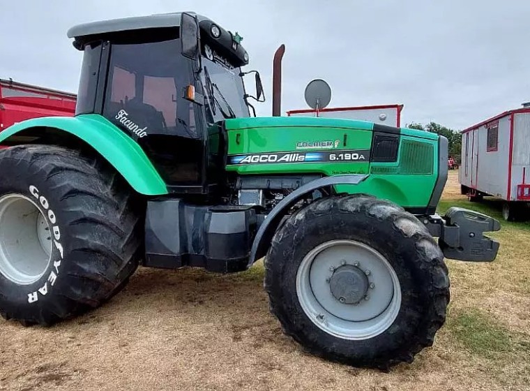 Tractor Agco Allis 6.190 A, año 2010
