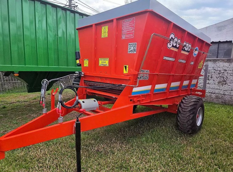 Fertilizadora Secman 8 mts3, año 0