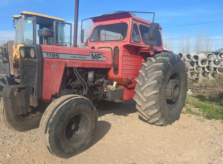 Tractor Massey Ferguson 1195 S, año 1990