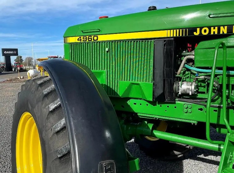 Tractor John Deere 4960, año 1997