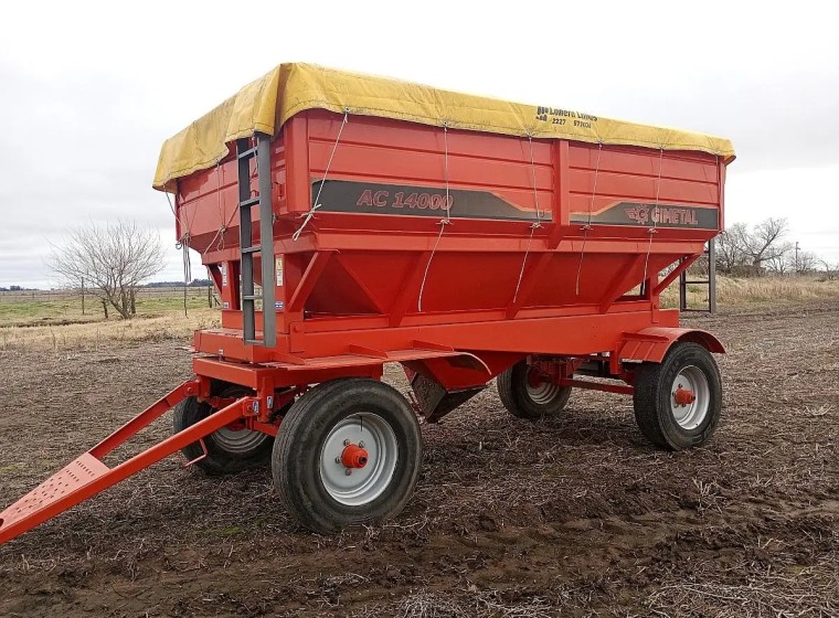 Tolva Gimetal AC 14000, año 2020
