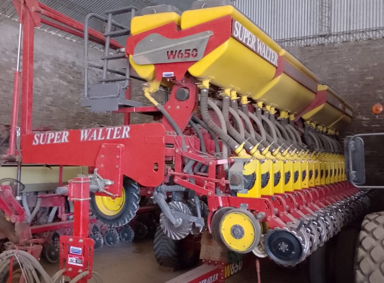 Sembradora Super Walter w650, año 2018