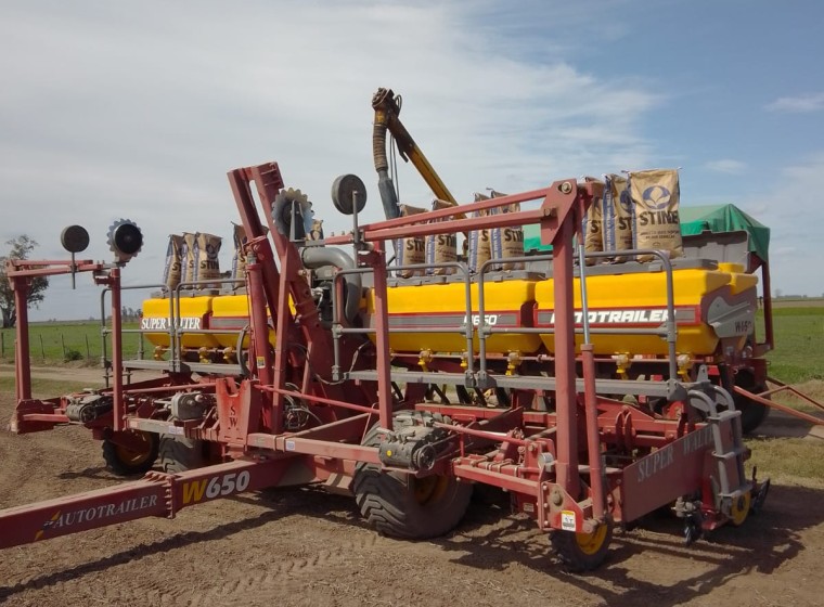 Sembradora Super Walter w650, año 2018