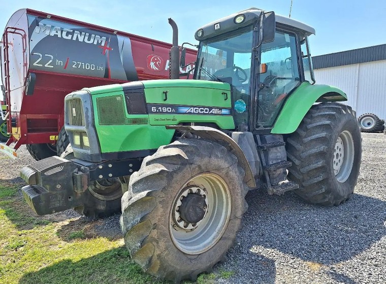 Tractor Agco Allis 6.190 A, año 2009