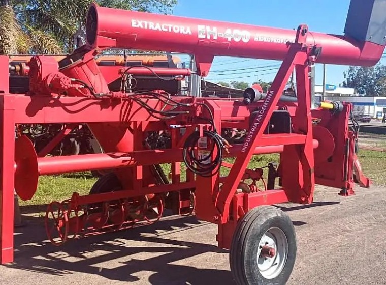 Extractora de cereales Ombu RH400, año 1