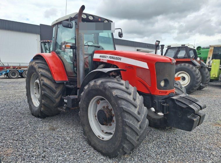 Tractor Massey Ferguson 6480, año 2008