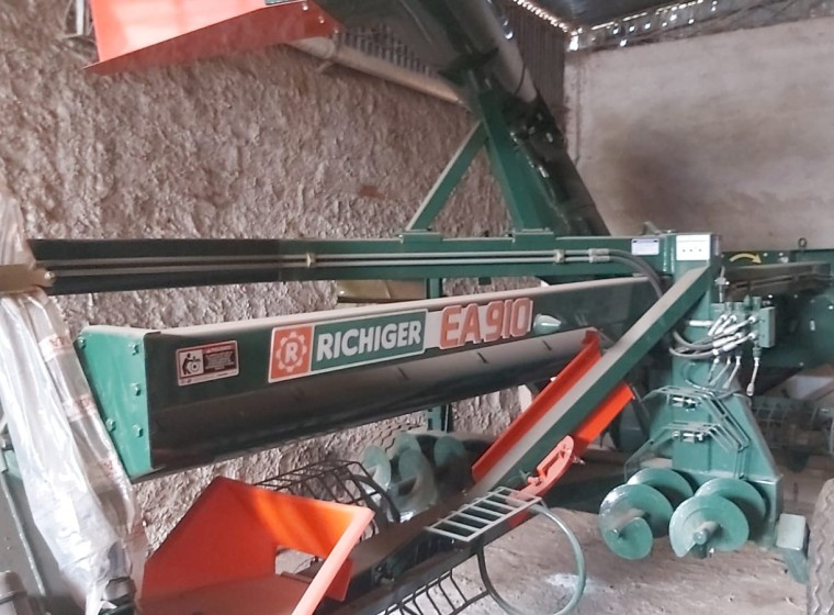 Extractora de cereales Richiger EA 910, año 0