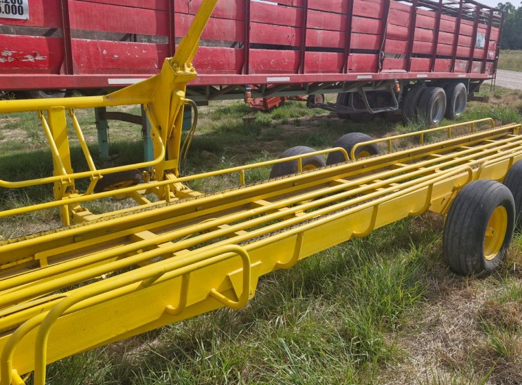 Transporte rollos Agco Allis 2012, año 2012