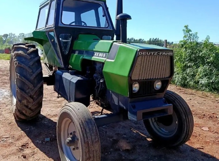 Tractor Deutz Fahr AX 80 S, año 1986