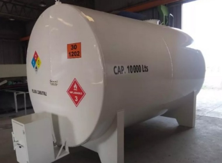 Tanque Metalúrgica Serri 10.000 lts, año 0