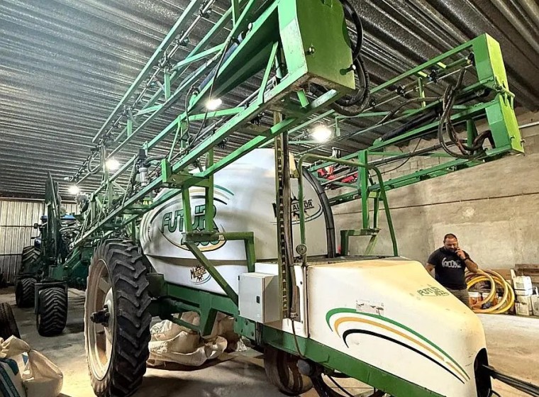 Pulverizadora Metalfor Futur 4000, año 1
