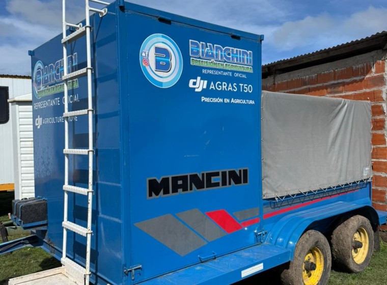 Acoplado Mancini Acoplado para dos drones, año 2024