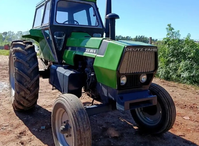 Tractor Deutz Fahr AX 80 S, año 1986