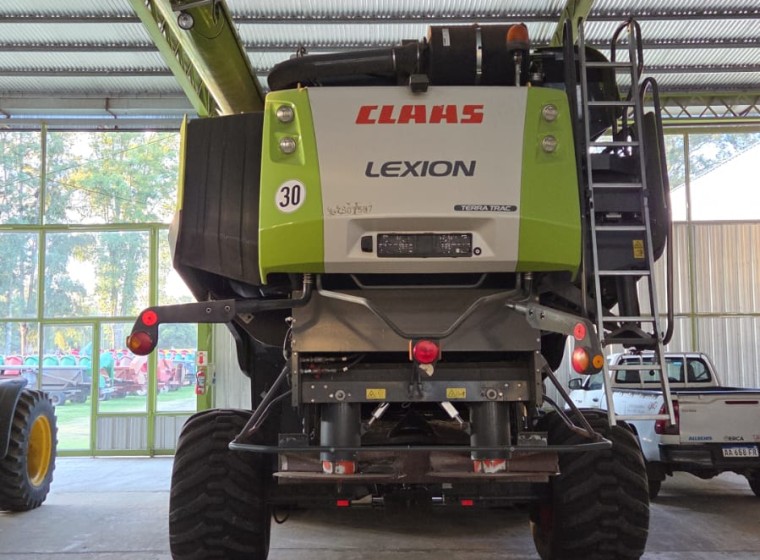 Cosechadora Claas LEXION 570, año 2020