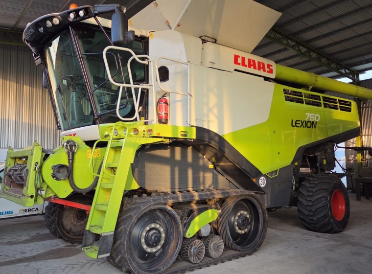 Cosechadora Claas LEXION 570, año 2020