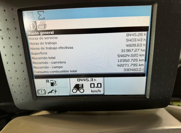 Cosechadora Claas Lexion 750, año 2014