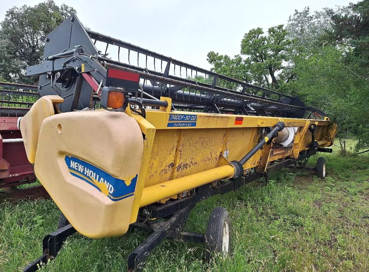 Cabezal New Holland 30 pies, año 2019