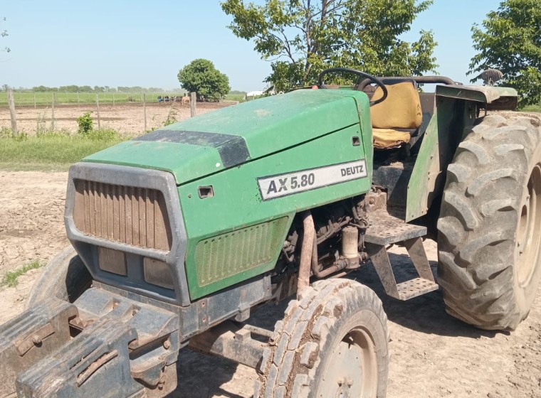 Tractor Deutz AX 5.80, año 2001