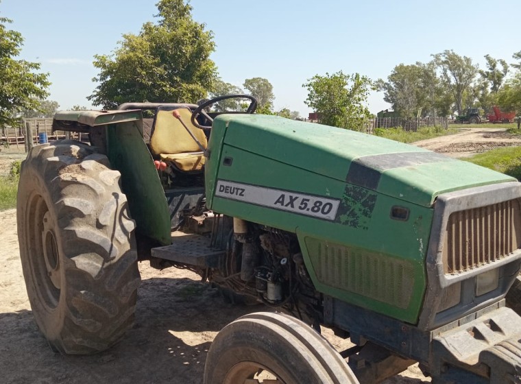 Tractor Deutz AX 5.80, año 2001