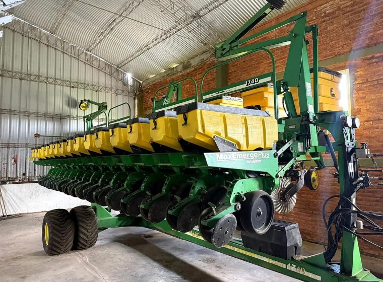 Sembradora John Deere 1740 1652, año 2012
