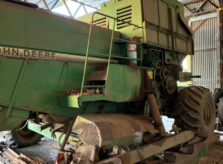 Cosechadora John Deere 1185, año 1999