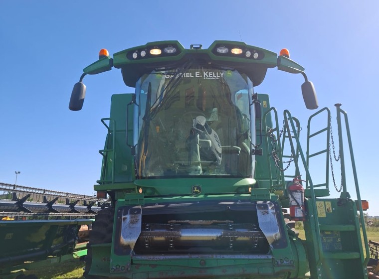 Cosechadora John Deere S660, año 2019