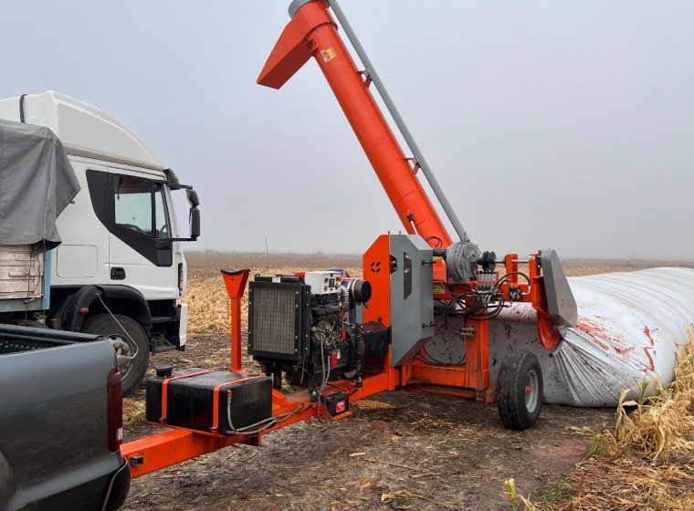 Extractora de cereales Tecsar EMA 450, año 0