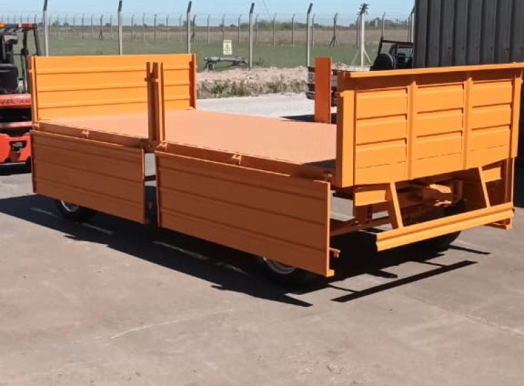 Acoplado Leiva Hnos 4x2 mts, año 0