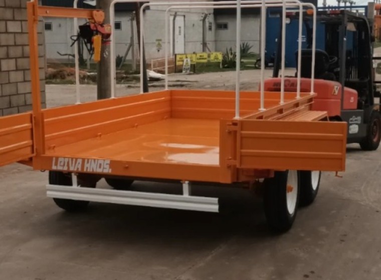 Acoplado Leiva Hnos 3x1,70 mts, año 0