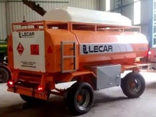 Acoplado tanque Lecar 6000
