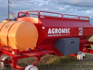 Acoplado tanque combinado 3000 lts Agrom