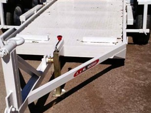 Acoplado trailer con rampa 6 Tn