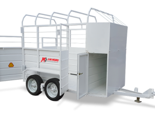 Acoplado jaula para 4 caballos