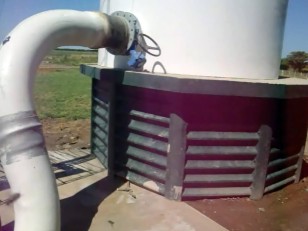 tanque para lavado de tambo