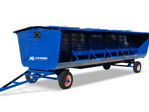 Comedero transportable para ganado