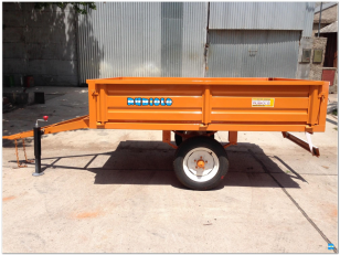 Acoplado playo 1500 kg Rubiolo