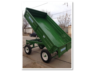 Acoplado volcador trilateral 3/4 tn Rubi