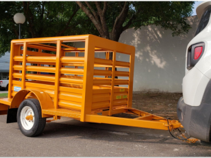 Acoplado jaula 800 kg Rubiolo