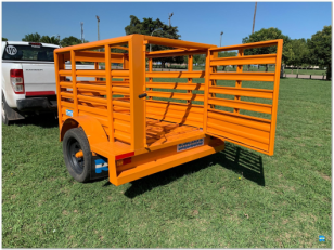 Acoplado jaula 800 kg Rubiolo