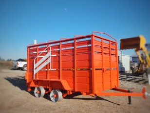 Acoplado jaula 4x2 mts