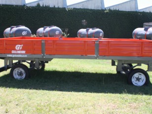 Acoplado playo 2,2x4,5 Mts Golondrin