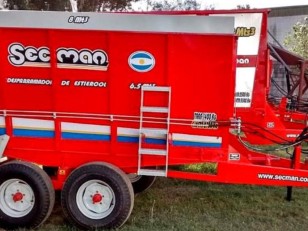Desparramador de estiércol sólido DP-8 S