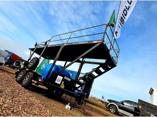 Acoplado para drones fertilizadores Rubi
