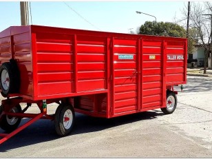 Acoplado taller Rubiolo piso rehundido