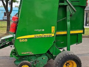 Rotoenfardadora John Deere 568 MegaWide 