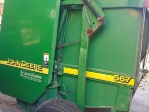 Rotoenfardadora John Deere 567