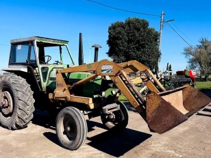 Tractor Deutz AX100 con Pala
