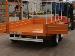 Acoplado playo de 3x1,70 mts Leiva